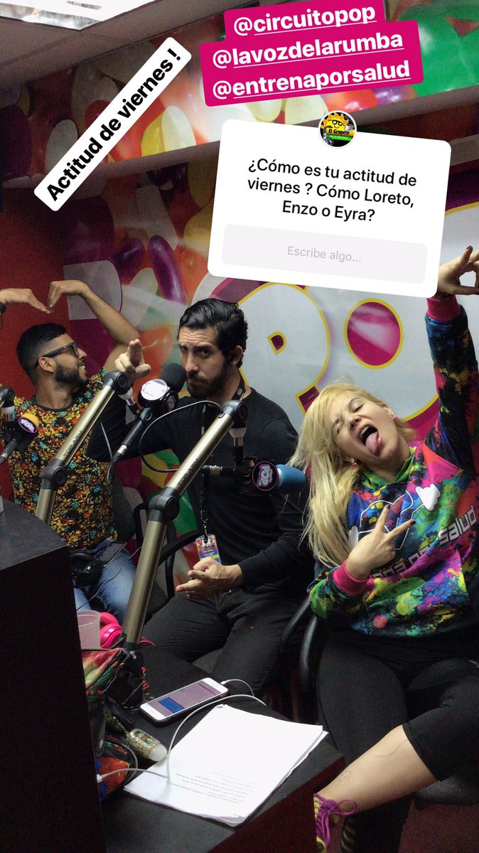 Viernes viernes #grupete #día #viernes #locutores #Circuitopop