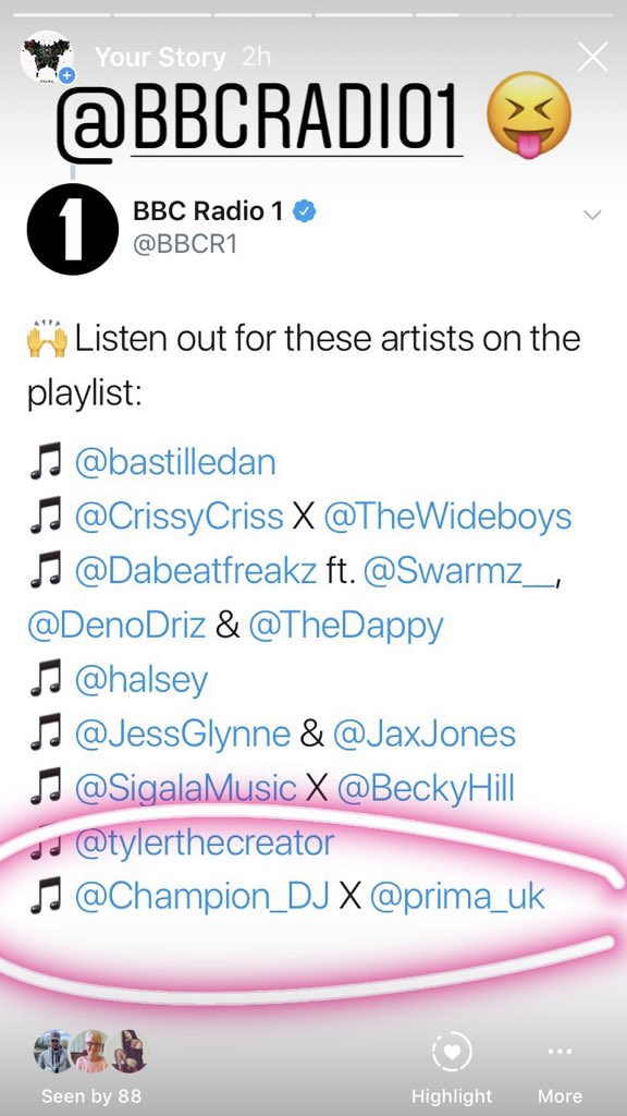 prima_uk's tweet photo. Fri YAY!!! π #weekend has been added to the @bbcradio1 playlist!!! All feeling very real now @champion_dj ππ @bbcintroducing you beauty!!! @introducingmcr π
.
.
#prima #weekend #radio1 #mcr #bbcintroducing #midication https://t.co/3CC4xGOGFk