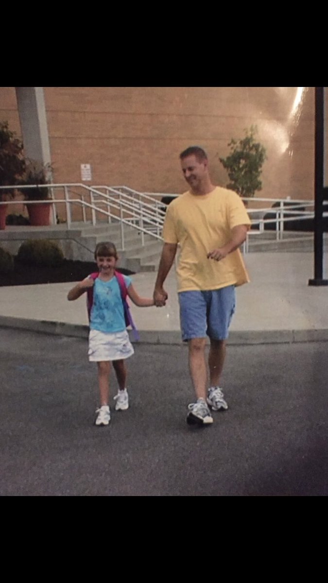 LadyCougarWBB's tweet image. Walking out of school on the first day of 1st grade ... to driving away the last day of high school @emileelang1. #WhereDidTimeGo