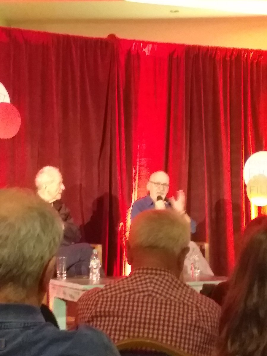 pie_scotch's tweet photo. Very happy to be attending a fantastic QnA with the one and only Roddy Doyle @FastnetFilmFest Kind, humorous and quick witted. Roddy gives us an insightful perspective into the life of a screenwriter. One of many fantastic events on in Schull this week #fastnetfilmfestival https://t.co/lm8ljzf3h3