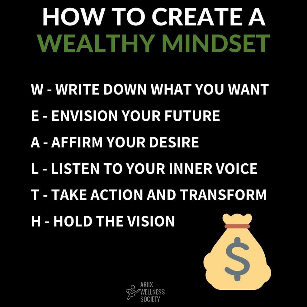 AriixWS's tweet photo. How To Create A Wealthy Mindset
Join Our Team And Start Practicing A Wealthy Mindset
https://t.co/ssODjcksoV
#ariixwellnesssociety #physicalhealth #mentalhealth #financialhealth #Entrepreneur #Business #Entrepreneurship #WontStop #Mindset #Success #Hustle #Freedom #BusinessOwner https://t.co/3FldtfitWZ