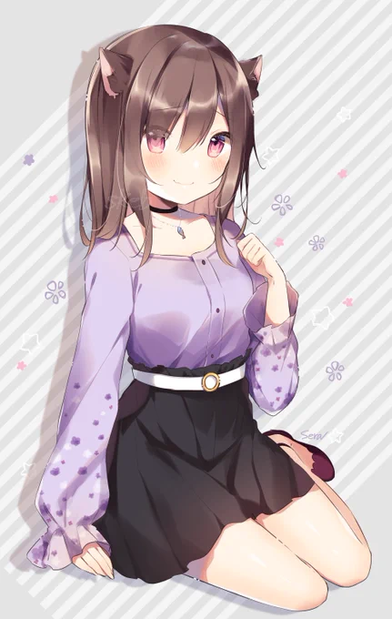 skebのリクエストから!猫耳女の子
https://t.co/vYuAdhsuGF 