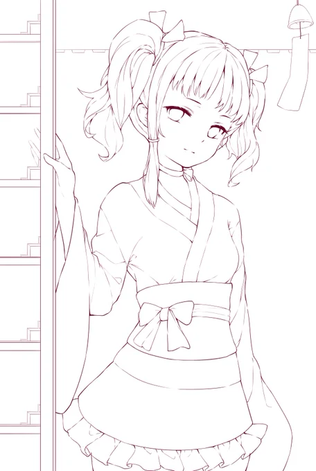 線畫 