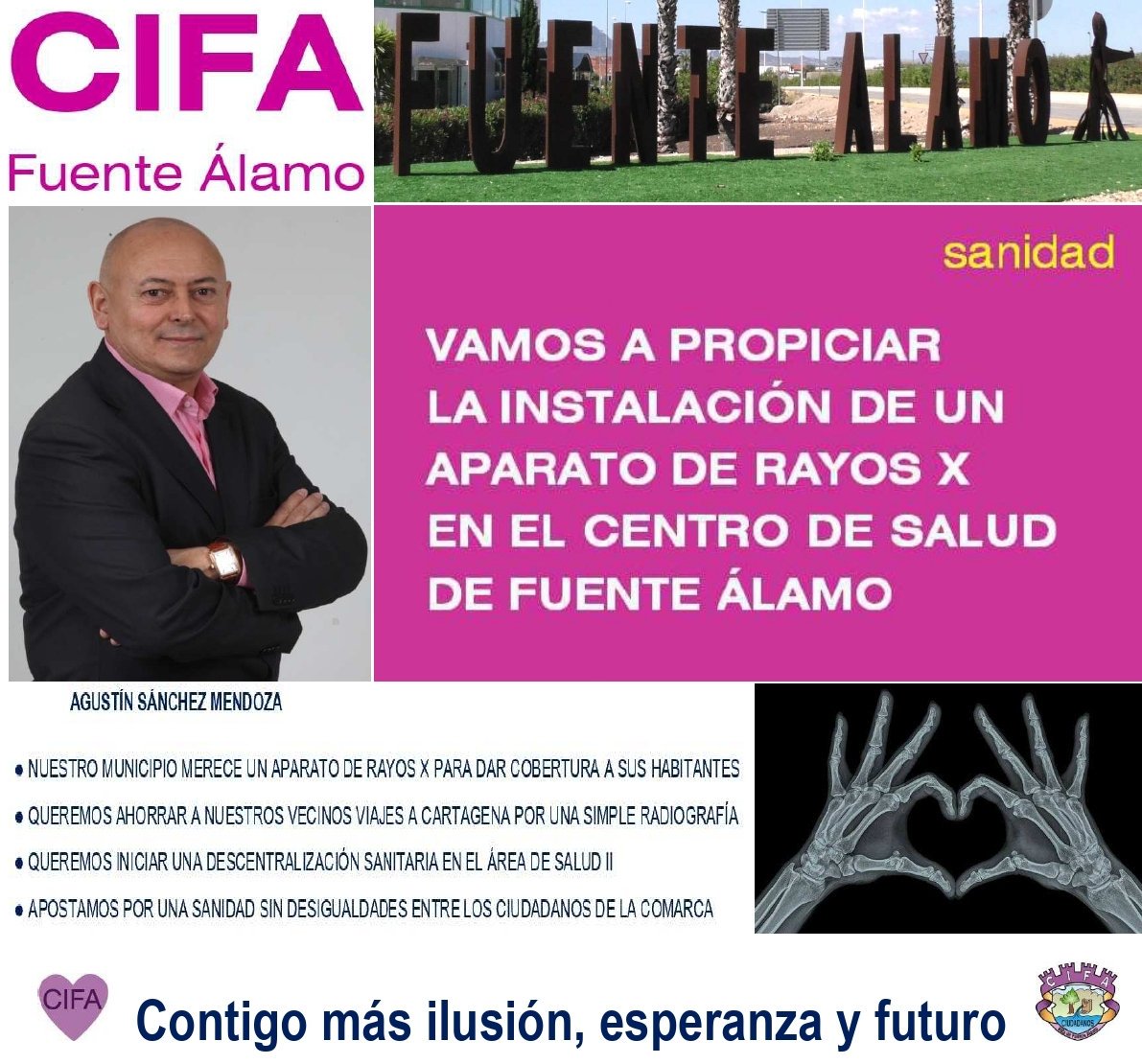 ✅ ESTAS SON ALGUNAS DE NUESTRAS PROPUESTAS

👉 Nos hace falta tu confianza el próximo domingo para que se hagan realidad

💜 Contigo más ilusión, esperanza y futuro 💜

RECORDADNOS EL DOMINGO 26 DE MAYO