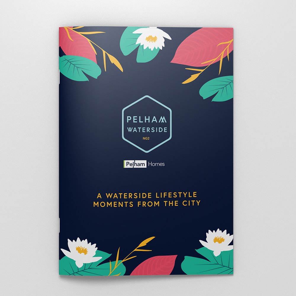 DELIVERED! Swoon. Check these absolutely lovely brochures just printed for <a href="/pelhamwaterside/">PelhamWaterside</a>! Matt lamination, spot UV and all round design-goodness combines to create a TOP piece of print.