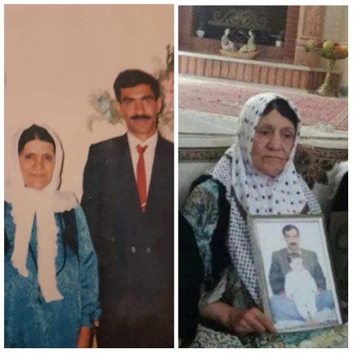 iranazadi1395's tweet photo. 🌹مادر شهید فرهاد وکیلی( از مادران صلح ) که فرزندش به همراه معلم شهید #فرزاد_کمانگر شیرین علم هولی و شماری دیگر از فرزندان مردم کردستان به دست رژیم آخوندی اعدام شد شب گذشته پس ازمدتی بیماری درگذشت. 
به روان این مادر بزرگوار و فرزند دلاورش درود میفرستیم.
#براندازم
#اعتراضات_سراسری https://t.co/Stq0FVSLnl