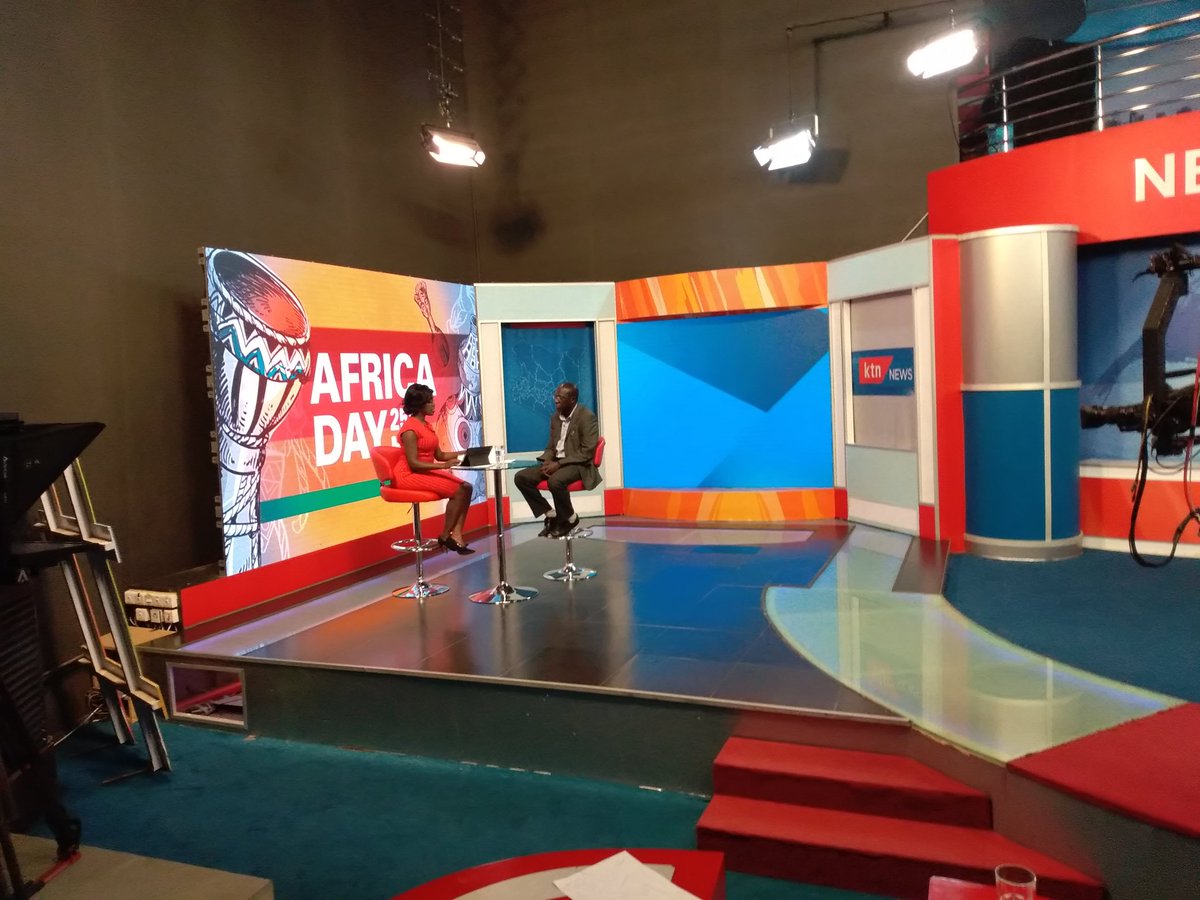 #AfricansRising Head of Operations @IsoobaMoses is live on @KTNKenya highlighting #25May2019 #AfricaDay celebration in #Kenya & also speaking to the theme; #No2SlaveryInAfrica #No2Slavery. @KTNKenya @KTNNewsKE @GP_Kenya @OxfamEAfrica #AfricaDay #AfricaDay2019 #25May2019