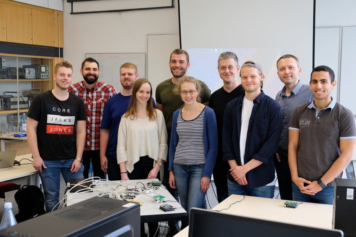 ika_rub's tweet photo. Another successful and fun codecamp in Paderborn for Research Unit FOR2457 "Acoustic Sensor Networks"! @dfg_public #MARVELO #RaspberryPi https://t.co/U5i0mqUNYk