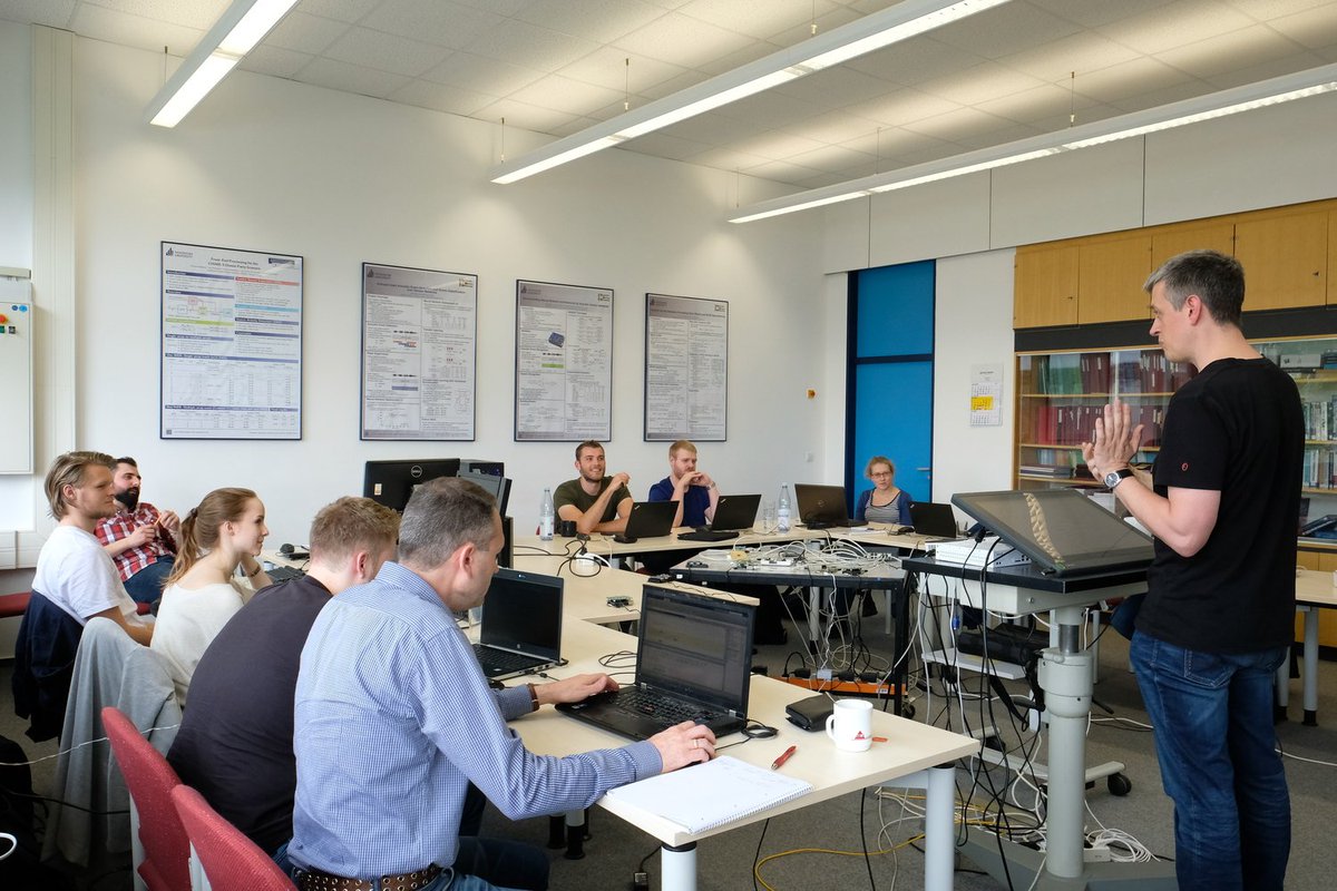 ika_rub's tweet photo. Another successful and fun codecamp in Paderborn for Research Unit FOR2457 "Acoustic Sensor Networks"! @dfg_public #MARVELO #RaspberryPi https://t.co/U5i0mqUNYk