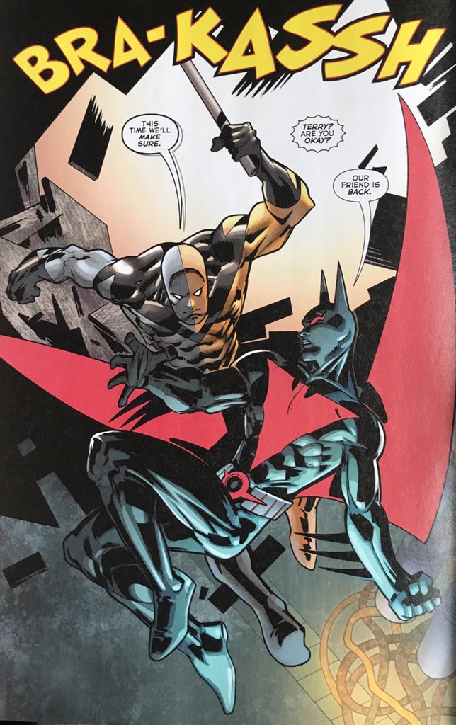 ManFirestorm's tweet photo. Leonardi with Parks, Sotomayor and Lanham is boss, I’m on this. Thanks to @Lord_Azoth for pointing me to the book. This is why I’m on Twitter, I had no idea this book existed!
#RickLeonardi #AndeParks #ChrisSotomayor #DanJurgens #TravisLanham #BatmanBeyond https://t.co/37NaN9oAuN