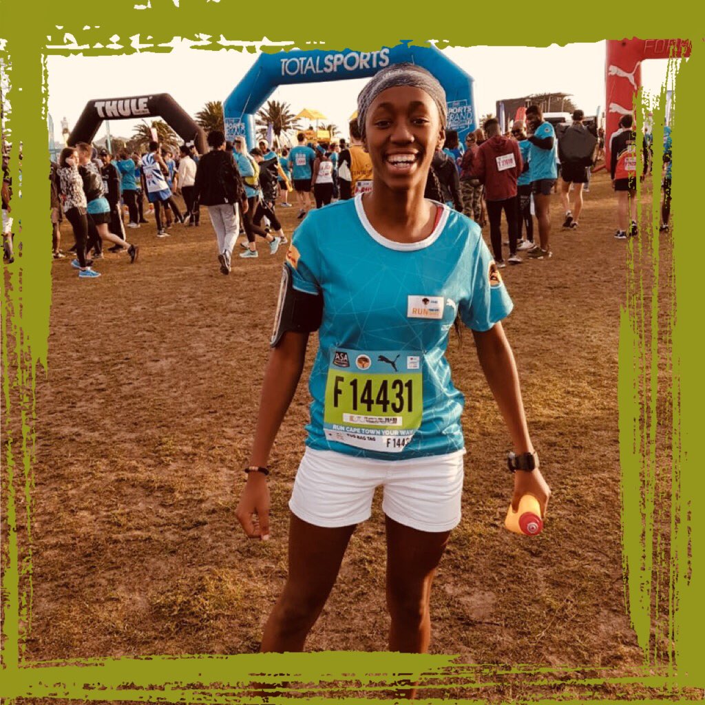 We are so proud of Siphosethu, a young person in our programme, for participating in the One Run race this past weekend. She ran the 12km with a confident heart and an enduring spirit. #keepingupwithmamelaniyouth #buildingresilience #youthprogramme