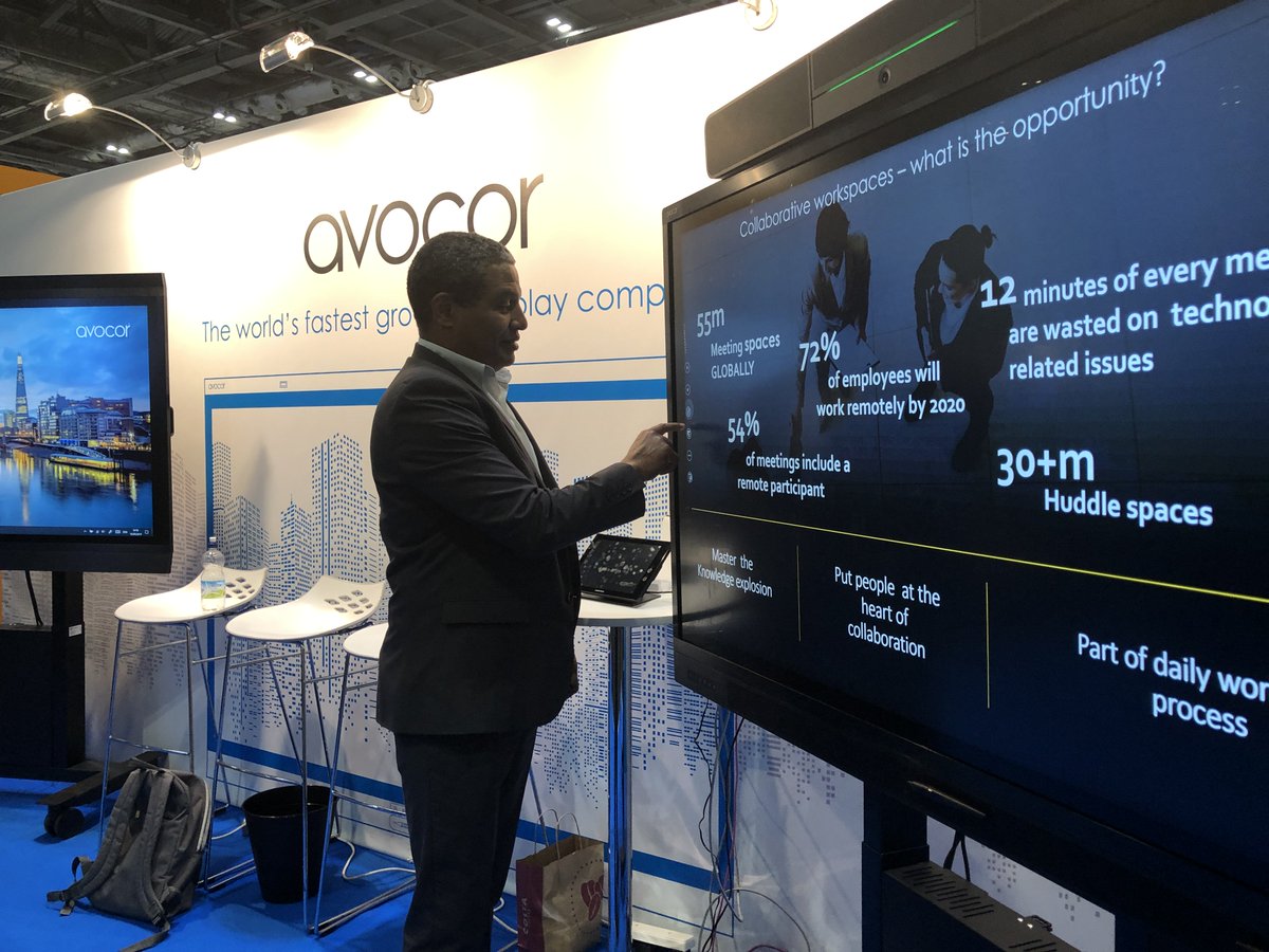 FinepointAV's tweet photo. #UCExpo2019 was held in #LondonExcel from 15th May to the 16th. The event's brand catch line is 'Smarter Collaboration' which, for the AV team at Finepoint sums up what AV is all about. Learn more here, https://t.co/k2ZFXol6a3
#AVtweeps #Collaboration #Networking https://t.co/zeNEQWlBmS