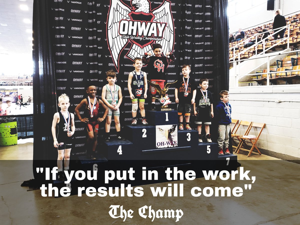 dittsthechamp's tweet photo. If you put in the work, the results will come.
#wrestling #champup #ohwrestler #Cincinnati https://t.co/7sqEtZbsxl