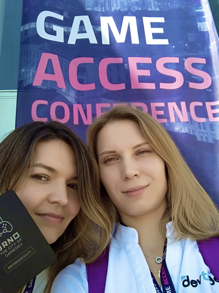 dev_to_dev's tweet photo. Team #devtodev is at @GameAccessConf in Brno, the city of #gamedev ๐ #GameAccess19 #indiegamedev https://t.co/bhxhzCRa9M