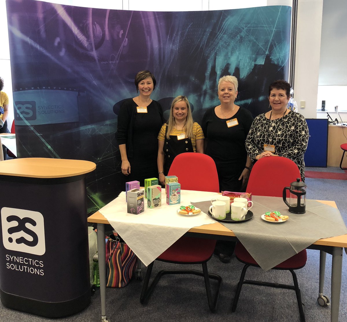 LifeatSynectics's tweet photo. We were delighted to attend the @PrioryGroup Strathmore College Employers Events @JCBmachines today, to showcase and celebrate our partnership with the college! #abilitynotdisability https://t.co/rHDZOxmtV8