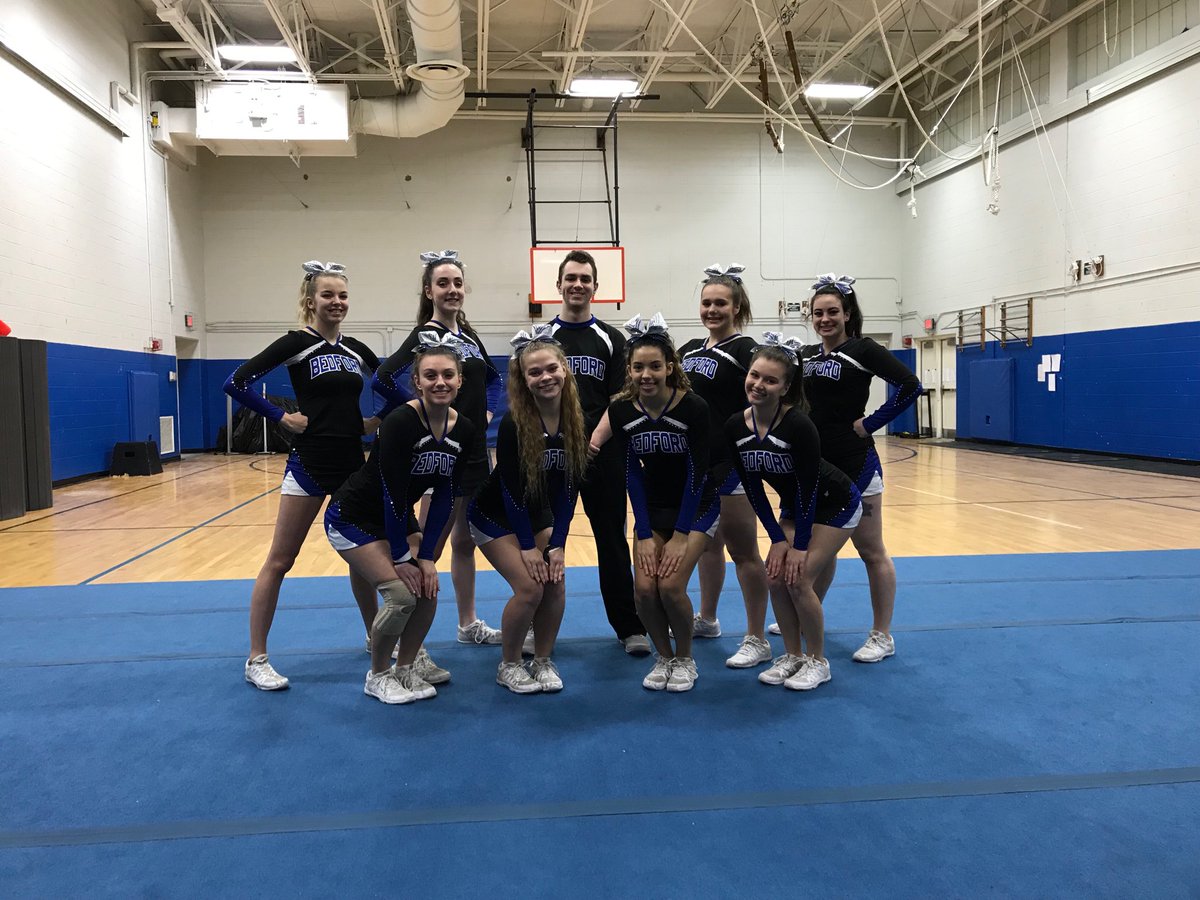 Happy Last Day of HS for most of this talented team! “Oh the places you will go”💙 Bedford Cheer forever