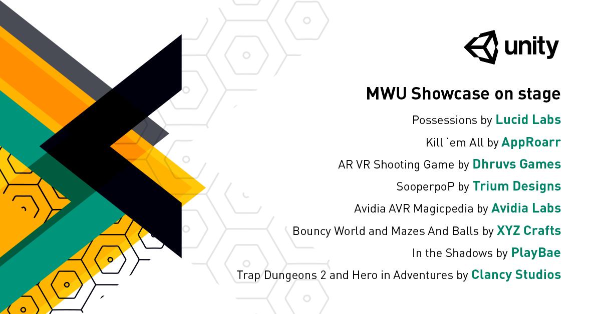 Unity3DIndia's tweet photo. An exclusive slot for all the entries that are MWU will be showcased at #UnityDayDelhi. Get pepped up to see all their developments and learn from their experiences. Register here: https://t.co/G8mcxO5wmE
#UnityDay #Unity3D #MadeWithUnity #MWUShowcases #IndieDev #GameDev https://t.co/jDpRElv10F