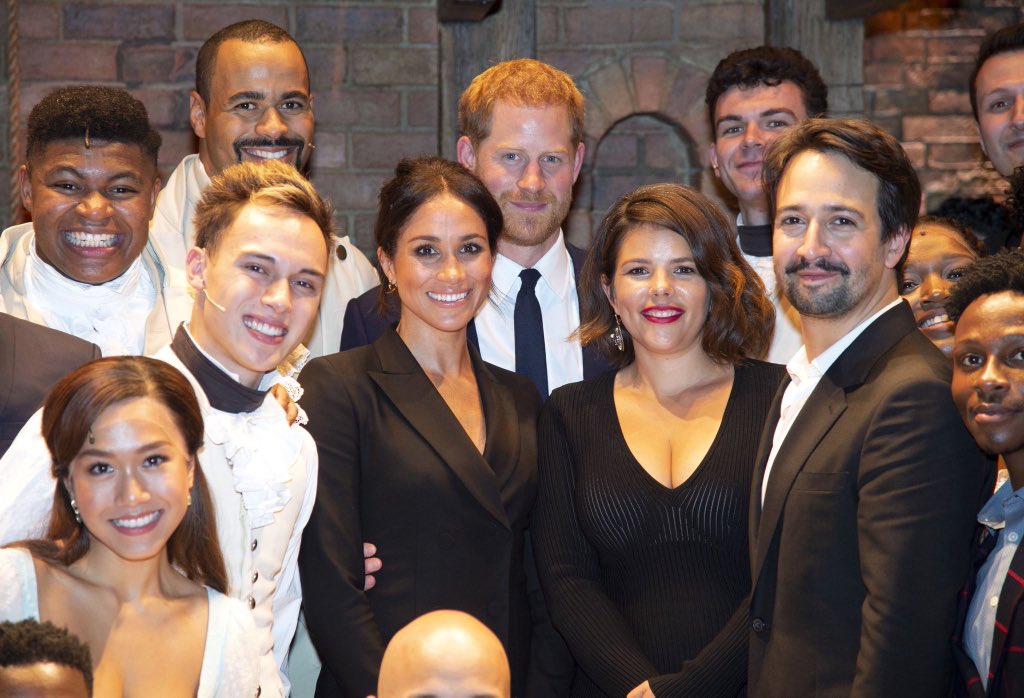 freepeeper's tweet photo. Prince Harry, The Duke of Sussex, conducts a number of fundraising events during the year in support of @Sentebale. Previous events include polo events and a series of #SentebaleNights at the theatre. #Hamilton #CirqueDuSoleil https://t.co/ESEvkpImwI