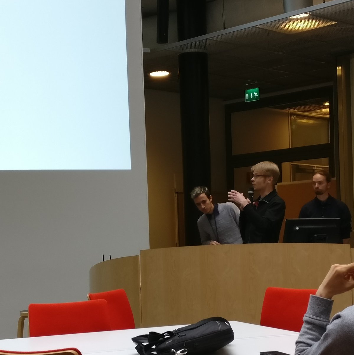 dhh19_EP's tweet photo. Here’s @yrgsupp dropping some names #dhh19 https://t.co/JEwCB2StNB