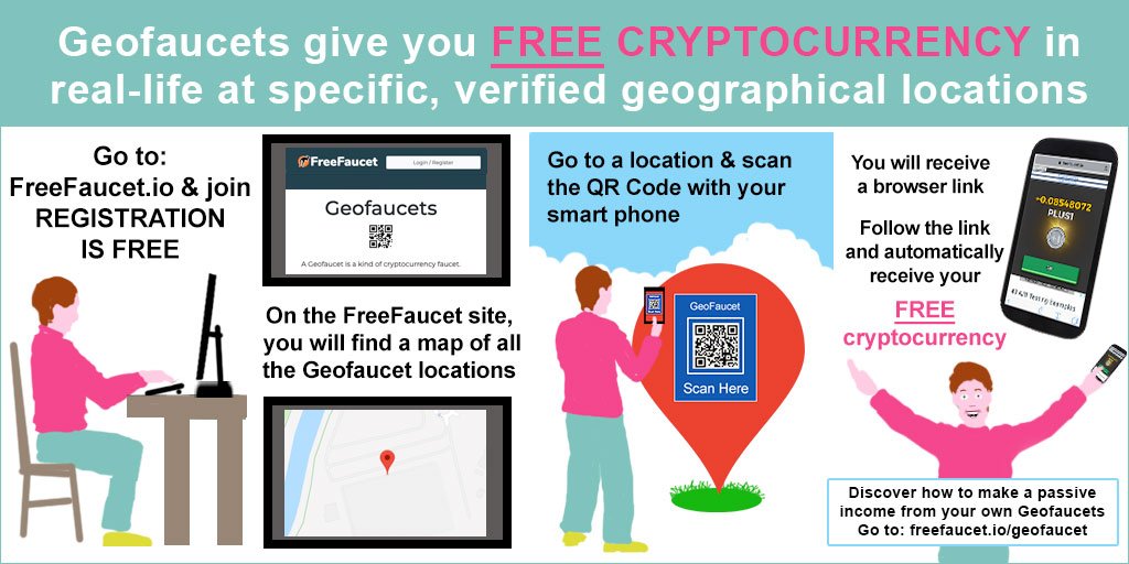 .@Crypto__Licious Might be one for you... Geofaucets allow people to claim free cryptocurrency in real-life locations freefaucet.io/geofaucet