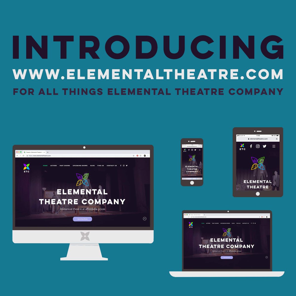 elemental_etc's tweet photo. Ladies and gentlemen, introducing our brand new website; https://t.co/UHCEsAEaEa

Your new one-stop-shop to keep up to date on all things Elemental! #TheFutureIsElemental #ElementalTheatre https://t.co/ZWWzkcJN0k