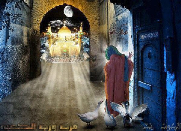 eayanALhaya's tweet photo. كلها تذب حزنهه وتلبس ألوان 
بس الكعبة ماتنزع حزنها 
لان فكدت ابنها ألبيها مولود 
وشفت أم بحياتك تنسي ابنها 
السلام عليك ياامير المؤمنين https://t.co/ZxwpeWU3Q0