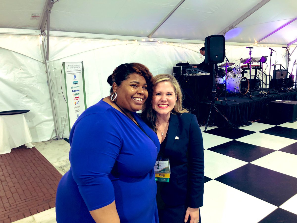 policyaffairs's tweet photo. Grateful😊
Thank you @SethMagaziner & @StateTreasurers for a wonderful week of #TMTS2019! #Providence @RITreasury https://t.co/DZgZuxtiJP