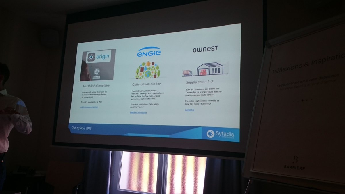 FX_BOGA's tweet photo. Blockchain dans l'application à tous les secteurs #clubsyfadis https://t.co/zDNnjrha9k