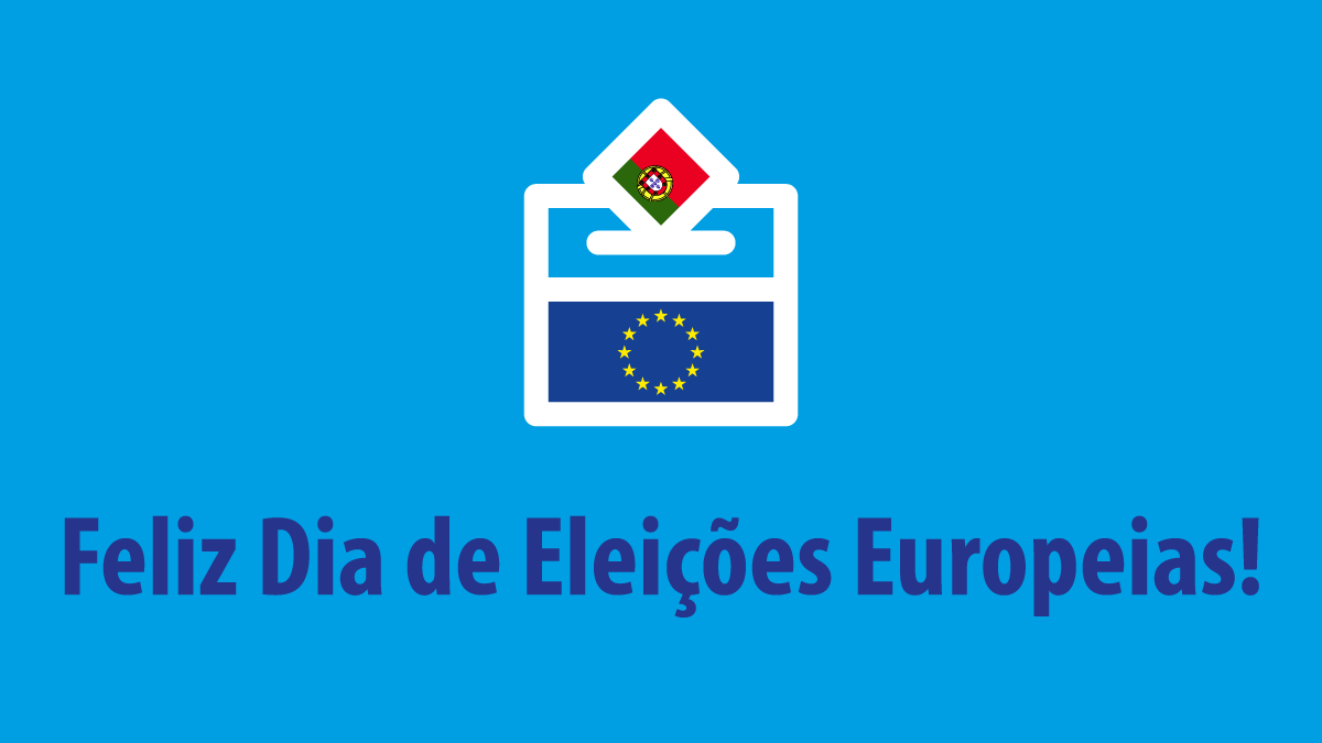 Feliz Dia de Eleições Europeias!! #europeias2019 #EE2019 
Acompanhe tudo em direto em: eleicoes-europeias.eu