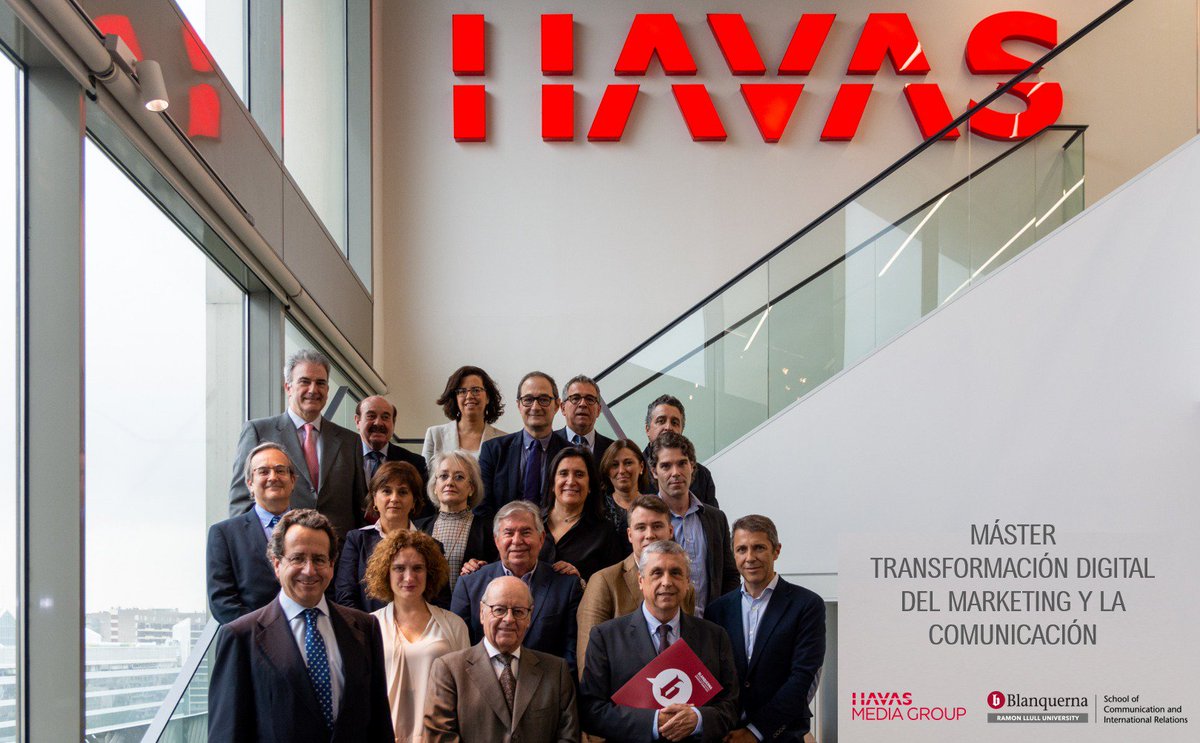 Havas_ES's tweet photo. Havas Media Group y la Universitat Ramon Llull-Blanquerna presentan el 
"Máster en Transformación Digital del Marketing y la Comunicación" @HavasGroup @Blanquerna. Info ▶️ https://t.co/wGZV4Bhsmt … … https://t.co/dEy1wzV9D9