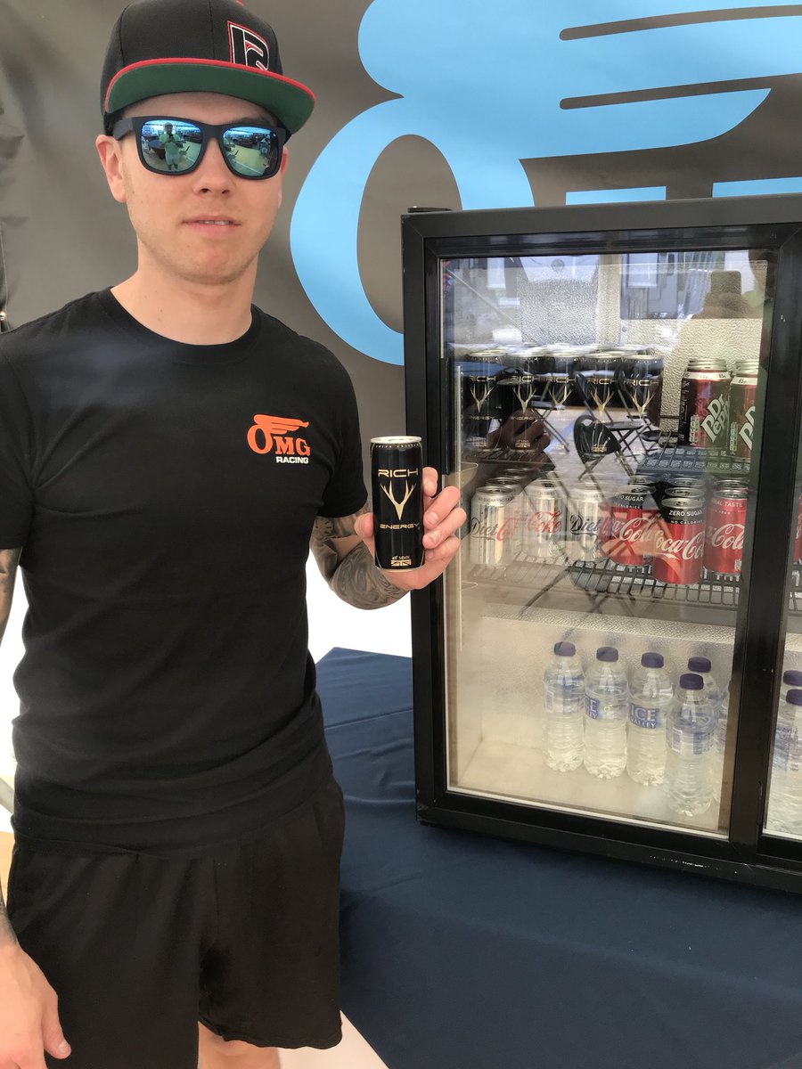 P3 this morning in free practice one today at <a href="/doningtonpark/">Donington Park</a> for round 3 of the <a href="/officialbsb/">British Superbike Championship</a> fuelled by none other than <a href="/rich_energy/">Rich Energy HQ</a> #richenergy #teammossey
