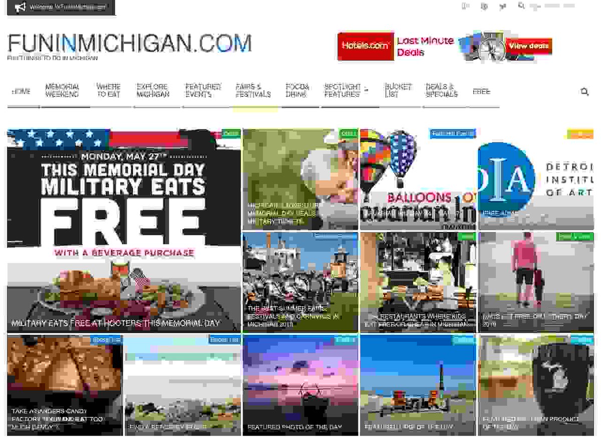 The new #FunInMichigan website has been launched.➡️FuninMichigan.com #FF #PureMichigan #Michigan #TraverseCity #MackinacIsland #Mackinac #MichiganAwesome  #upnorth #greatlakes #puremittenpride #travelandleisure #travelawesome #greatlakesproud #buymichigan #detroit