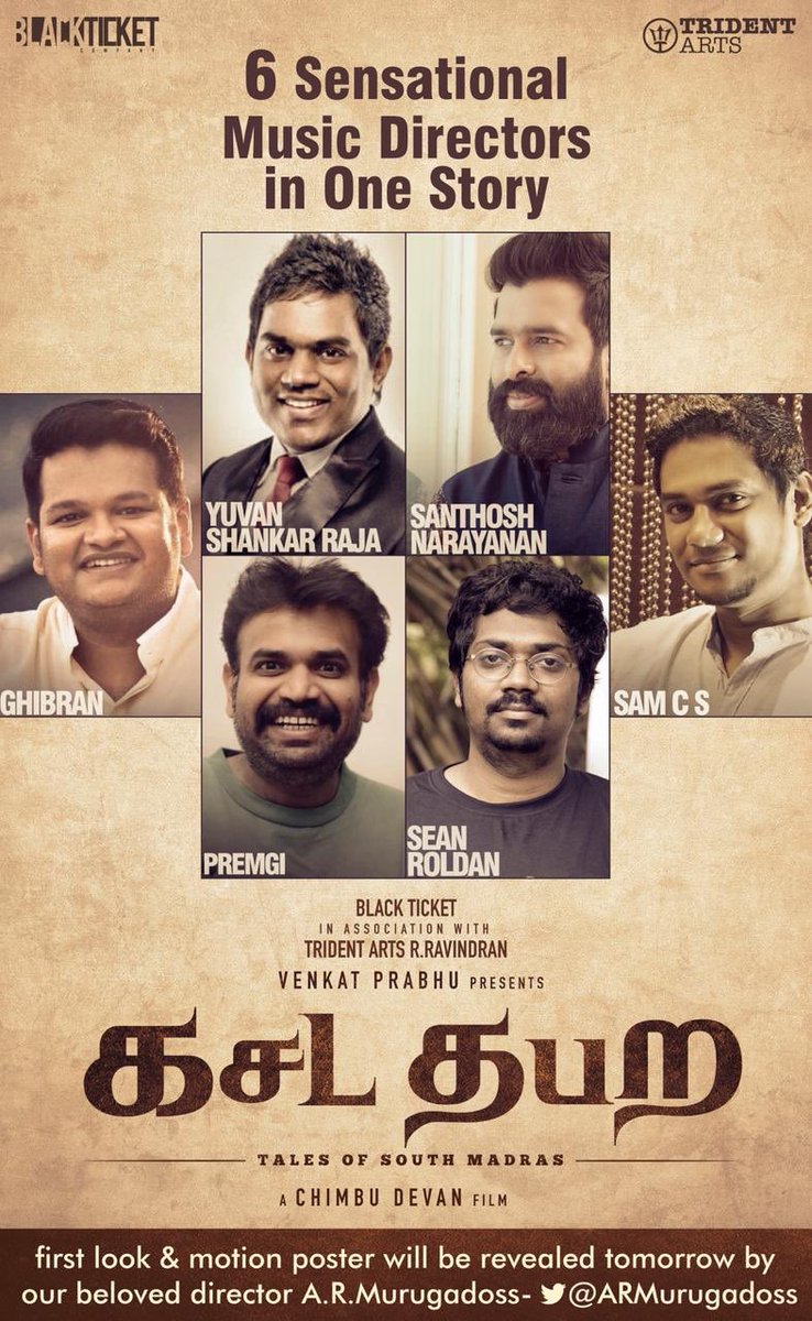 Six Sensational Music Directors Join Hands For This Venkat Prabhu Production