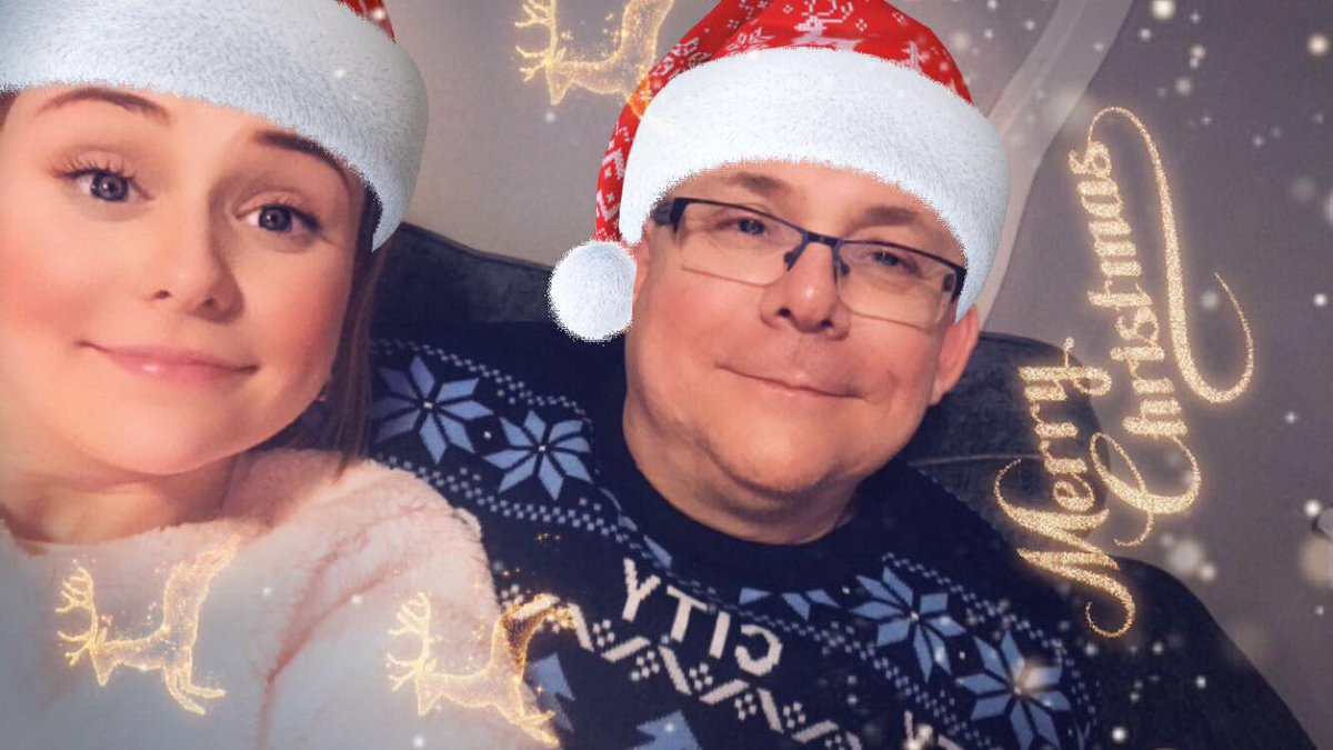 nikkipounder's tweet photo. Happy birthday to the best dad, have a fab day, I love you lots 🎂🎈💙 xx @mancneil https://t.co/jCrBNlkXeD