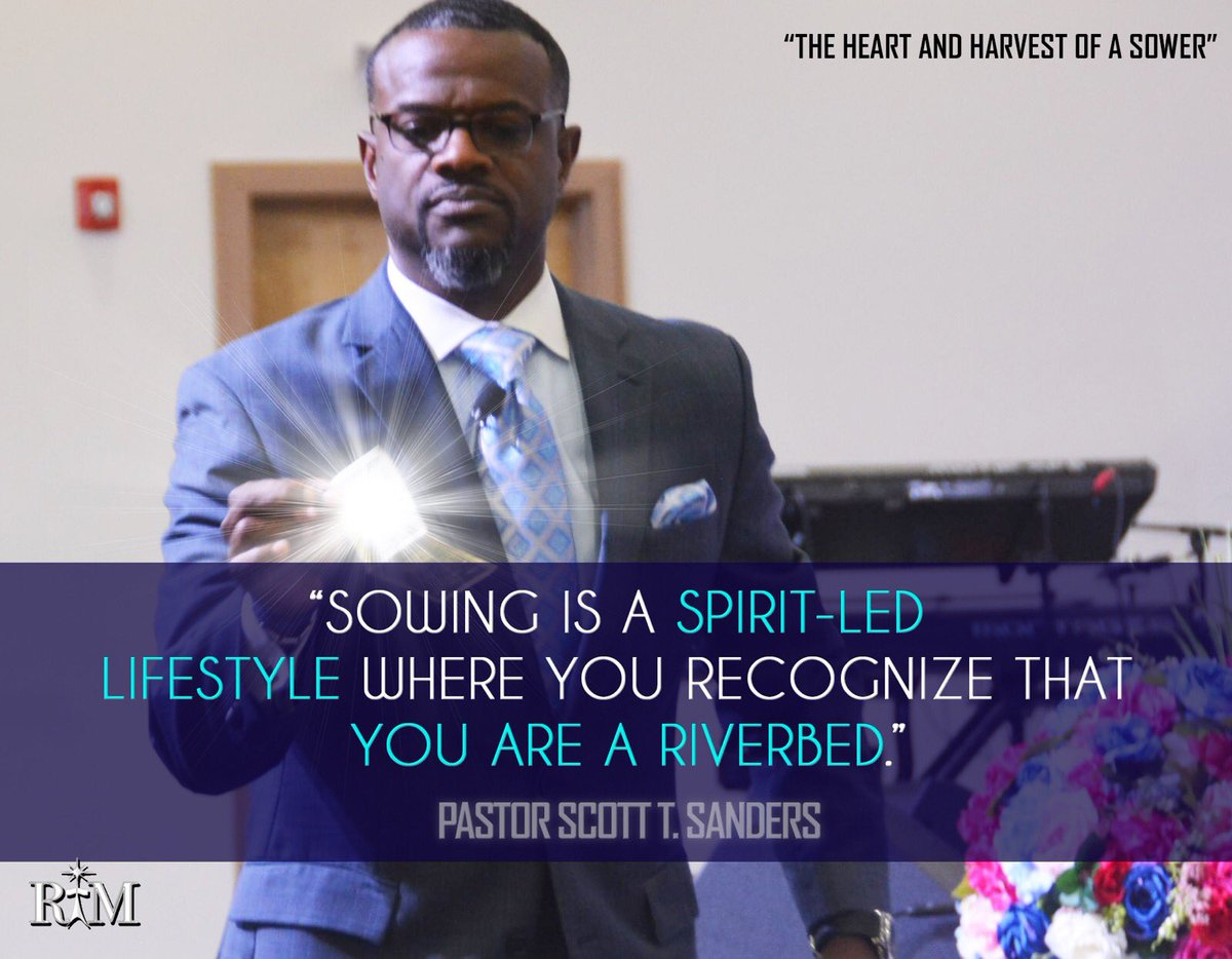 FreshRhema's tweet photo. #WisdomWord #LiberalGiving #TheHeartandHarvestofASower #Riverbed #MoneyCometh #TheRhemaExperience #RIM2K19 #PastorScottSanders #AlbanyGA https://t.co/7QjV5Gk2Sb