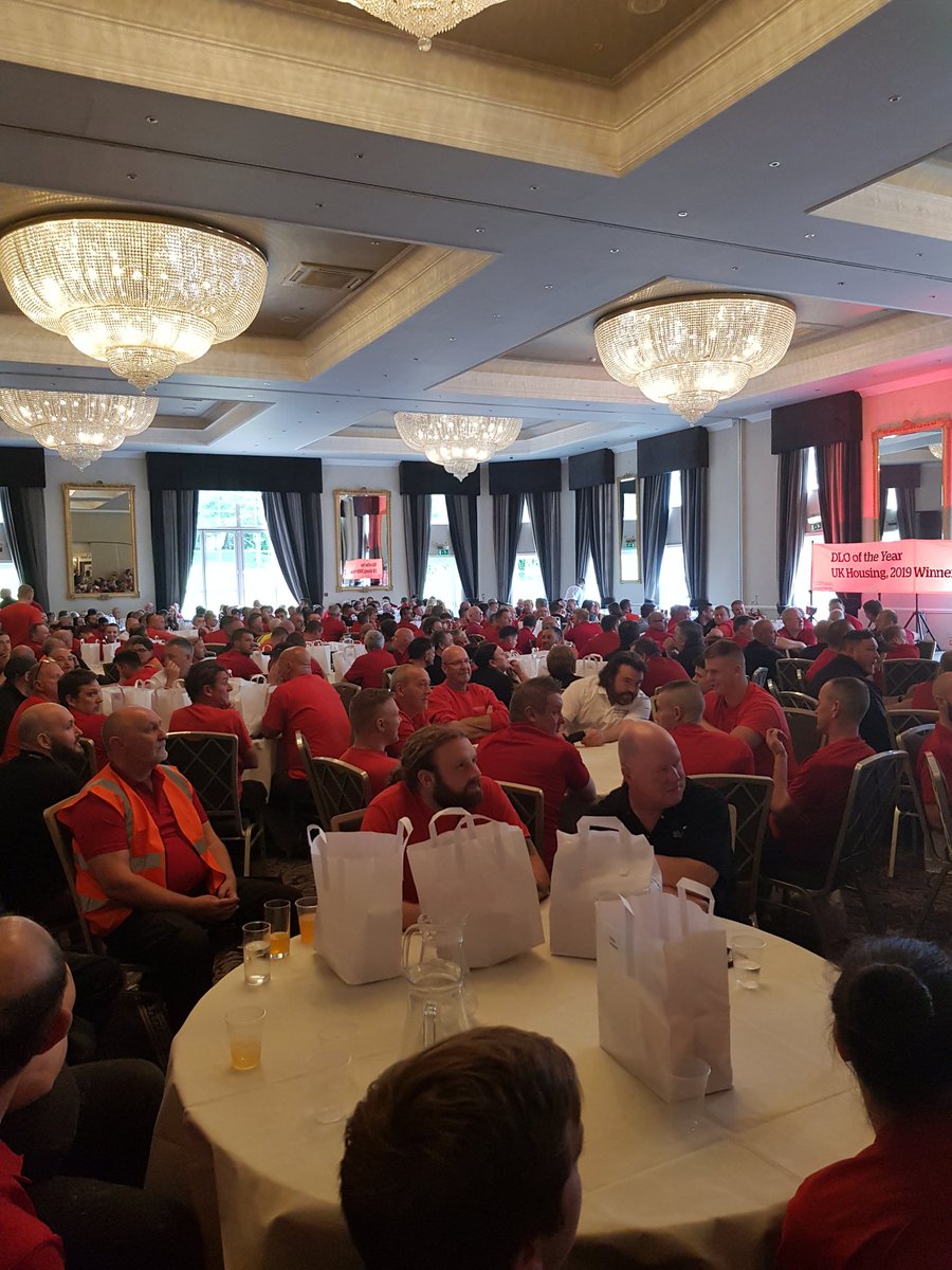 A thank you lunch for all our operatives to acknowledge their work to win DLO of the year at UK Housing Awards earlier this month - so many rumours about what it was all about... restructure, merger - just a well meant thanks! #TeamThirteen #Homesandsomuchmore