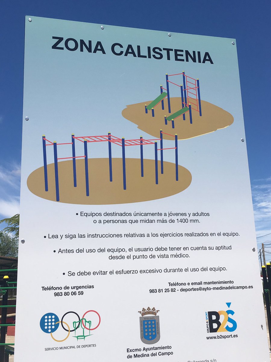 DeportesMDC's tweet photo. Nuevo Parque de Calistenia en las instalaciones de Pablo Caceres 

👉 Listo para el veranito 

#MedinaEsDeporte @JorgeBarragan_ https://t.co/nIChe0v1Se