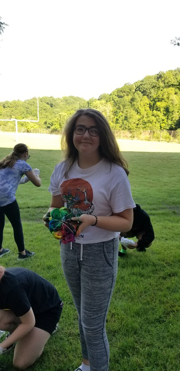 MrsSmithNHS's tweet photo. #ArtClub #TieDyes #TeamTime7 #TeamTime8 @NorthgateMiddle @NorthgateProud https://t.co/CzbQj1MGBs