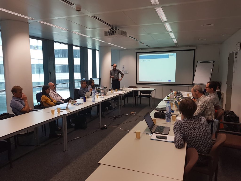 .@PROSNOW_EU now undergoes its mid-term review meeting today in #Brussels @EU_EASME @EU_H2020. Great feedback from external experts and our project advisor. Food for thought into the second half of the project lifetime !