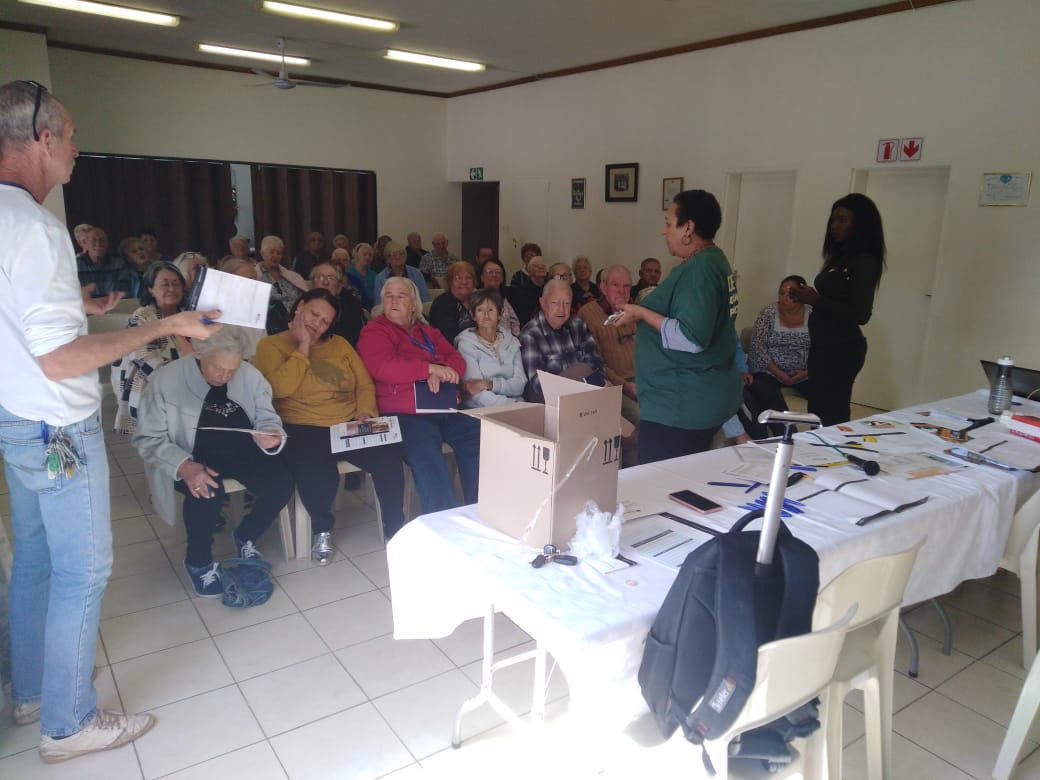 Mind My Money training programme conducted at Dream View today by our lovely trainer Lizette Malatji 🙂