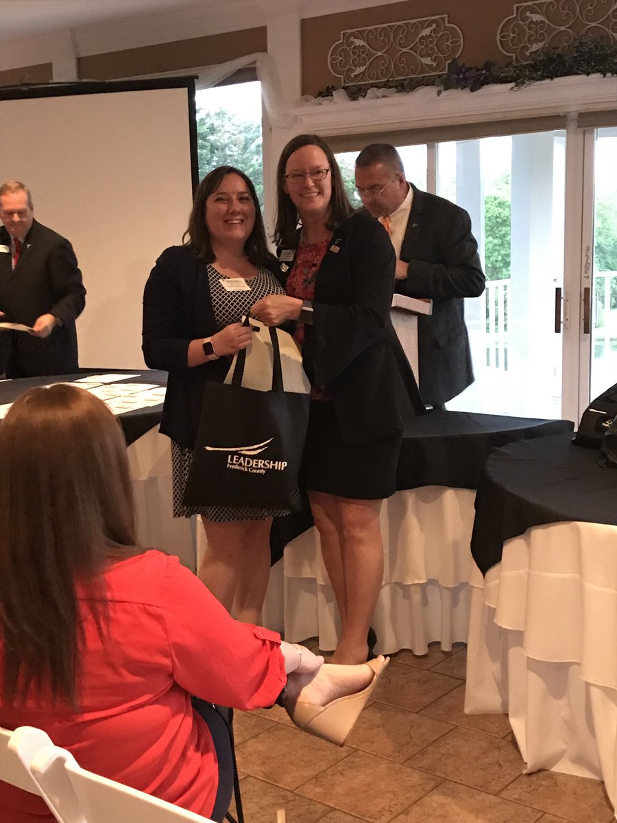 acnbbank's tweet photo. Congratulations to FCB’s Jenny Hogg, Nicole Mooney, and the entire @LeadershipFred class! LFC is a 9-month program from @fredcochamber  that showcases our community from agriculture to education to quality of life https://t.co/ww6TrLmSQM