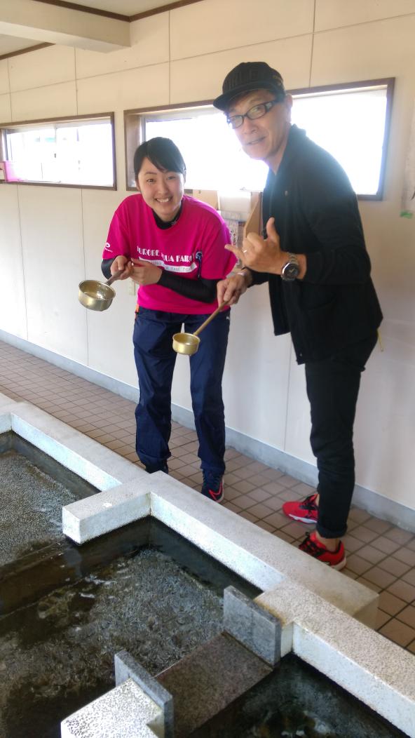 SportsDJ's tweet photo. 明後日「黒部名水マラソン」会場DJ の為に今日は下見。終始に立山連峰が見え、富山湾、黒部川が本当に美しい。沸き上がる地下水"清水"も飲み放題❗凄い❗　#黒部　#名水 https://t.co/o80Zphi0jz