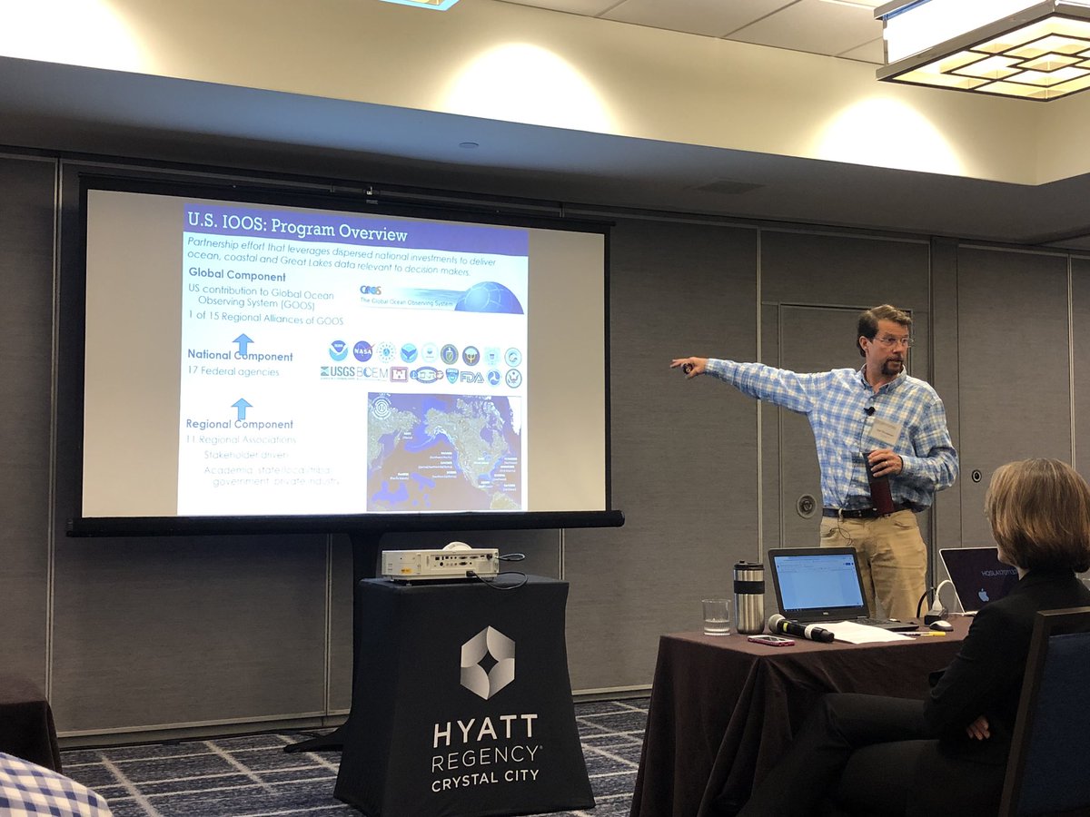 usioosgov's tweet image. Carl Gouldman, Director #IOOS Office kicks off the #MBON meeting giving a brief program overview, history, and priorities. #MBONAllHands19