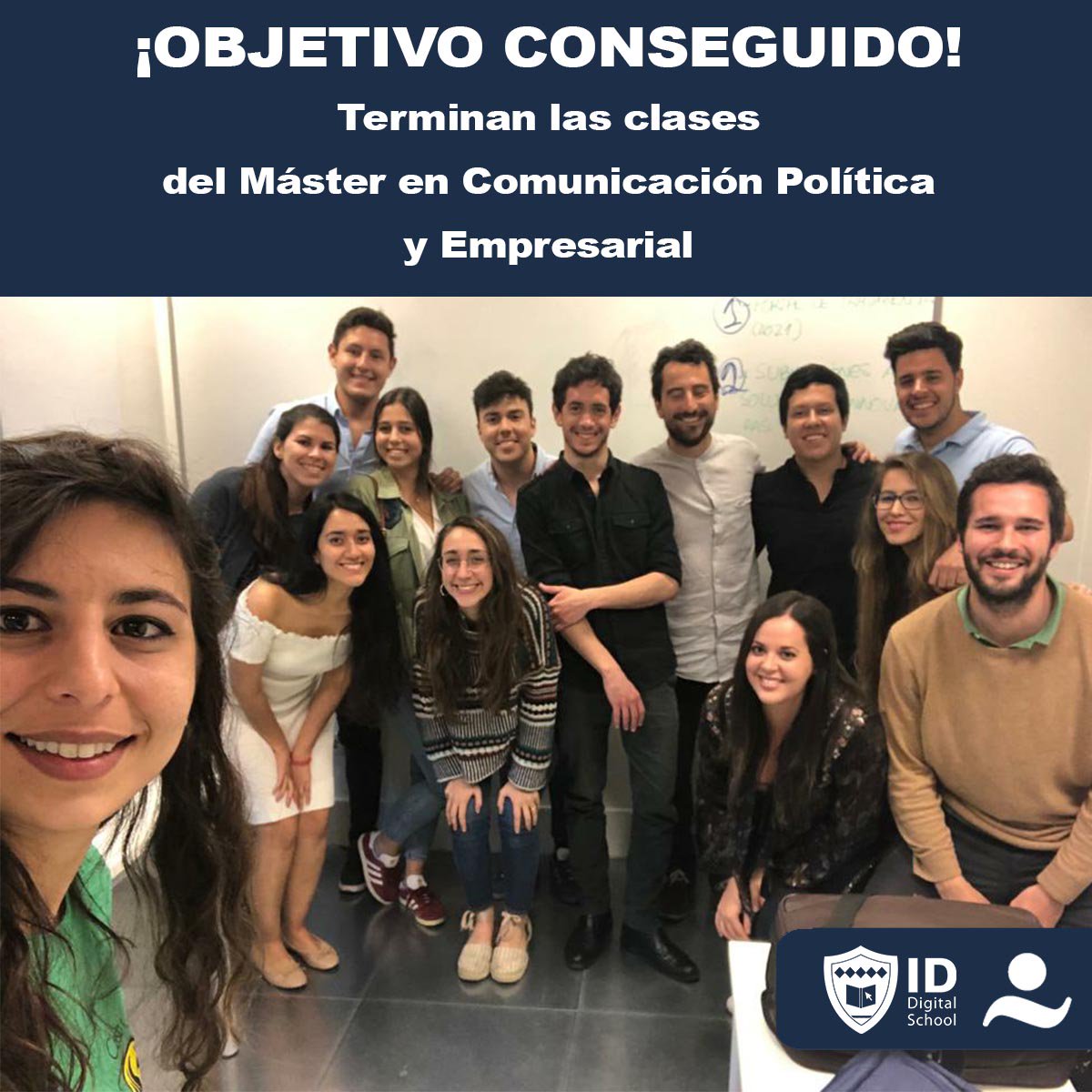 MasterComunic's tweet photo. La VIII promoción del Máster en Comunicación Política y Empresarial presencial finalizó las clases ayer 23 de mayo con la materia Comunicación en la Unión Europea impartida por el profesor @Pablo_Navazo
#masteroficial #mastercomunicacion #comunicaciondigital #postgrado #ucjc https://t.co/AW5tb8xAht