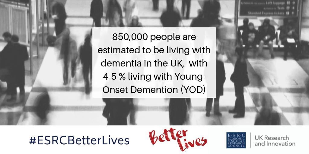 ESRC's tweet image. ICYMI, our new #ESRCBlog by Clarissa Giebel on adapting and improving  young-onset dementia care is available to read here ow.ly/GLDH50ujI0W
 #DementiaActionWeek #ESRCBetterLives #DAW2019