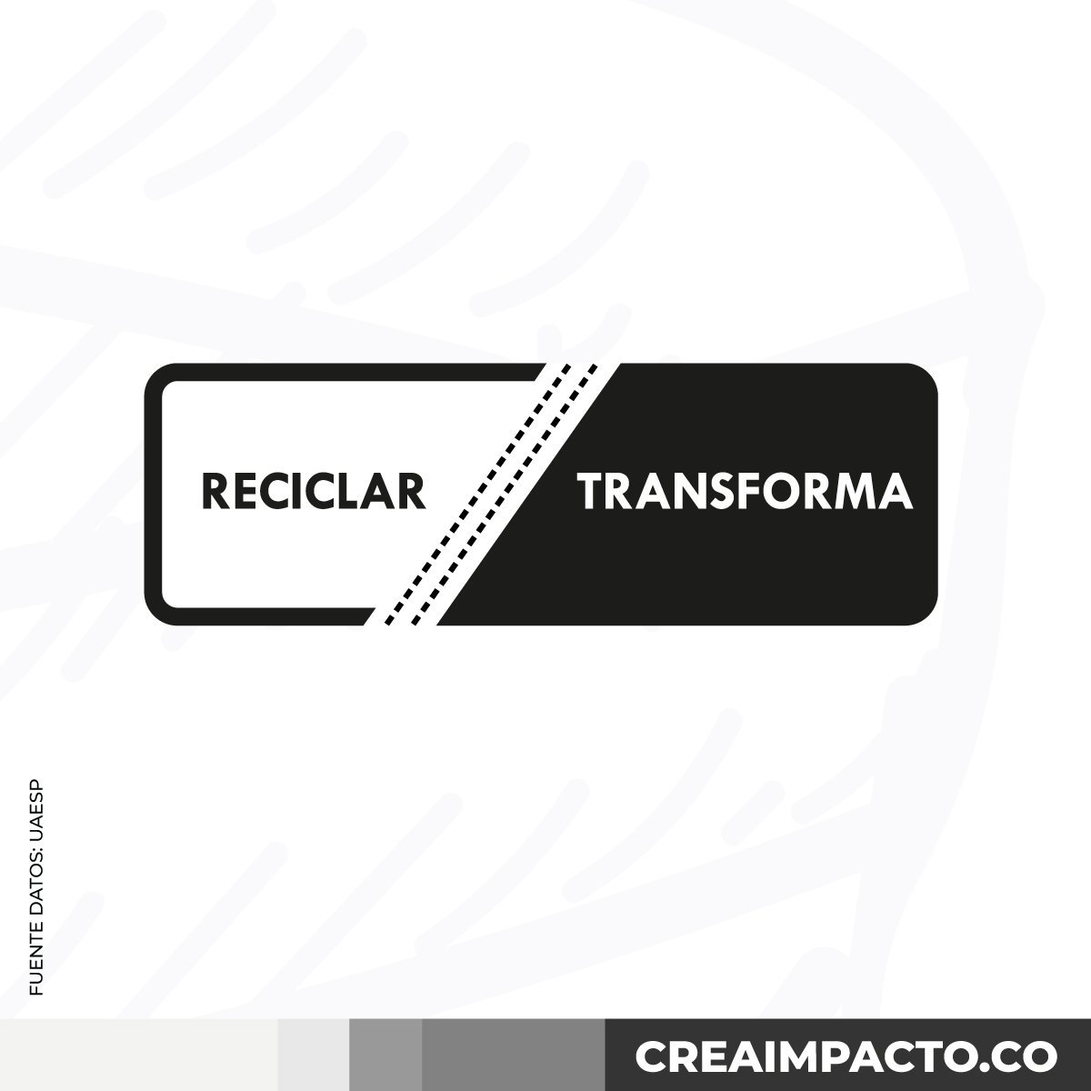 CreaImpactoCO's tweet photo. Tres certezas para valorar que #ReciclarTransforma.

Participa con tu idea en https://t.co/r7Nz8Rrf4H, el premio que reconoce las iniciativas creativas que nos impactan positivamente como sociedad.

#CreaImpacto https://t.co/vFc7KcWfVh