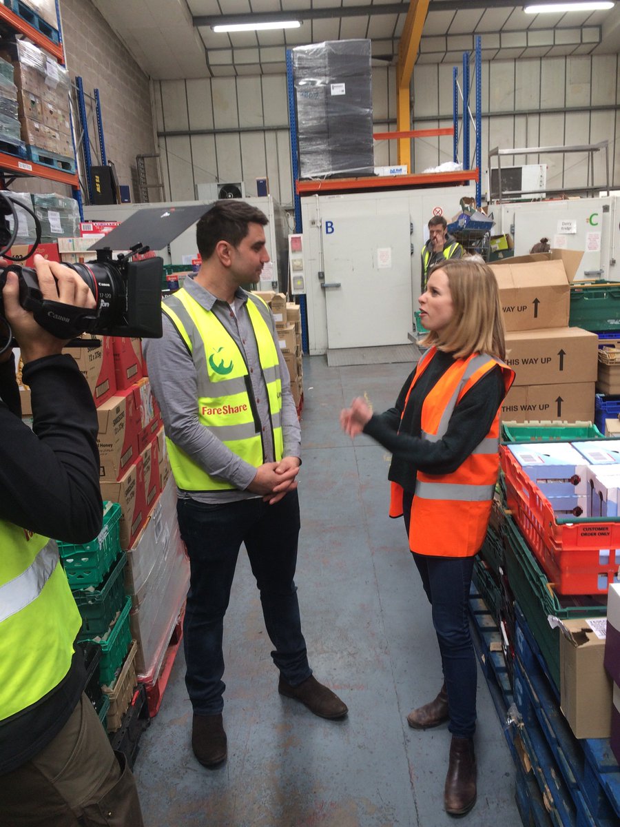 FareShareSW's tweet image. We had a lot of fun filming for @EatWellForLess - here are some behind-the scenes shots of Lucy explaining how we do what we do!