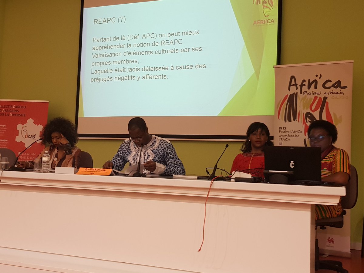 Le débat sur la #reappropriationculturelle c'est en ce moment #FACA2019