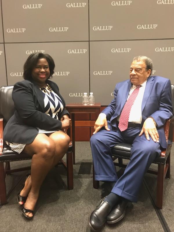 BrewtonMos's tweet photo. A wealth of knowledge imparted yesterday by #CivilRights leader Andrew Young @Gallup for the screening of The Color of Money Documentary which examines the powerful impact John Bryant @OperationHOPE is having on #SilverRights in America. https://t.co/qXI45WLHNY