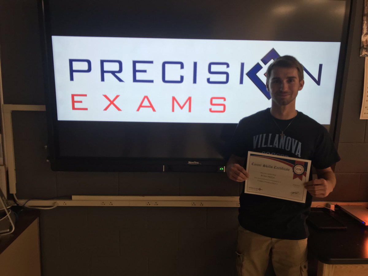 Congratulations! Precision New Jersey Exam CTE Certified! <a href="/hprhs_ryan/">Ryan Freda</a> <a href="/JonTallamy/">Jon Tallamy</a> <a href="/SeamusWCampbell/">Seamus Campbell</a> <a href="/HighPointSTEM/">Brian Drelick</a> <a href="/HPRwildcats/">High Point Regional High School</a> @PrecisionExams <a href="/kfenlon67/">Kevin Fenlon</a> <a href="/NewJerseyDOE/">New Jersey Department of Education</a> <a href="/NJHerald/">New Jersey Herald</a> <a href="/leduc_lindsay/">Leduc lindsay</a> #CTE #CareerDay #hprwildcats 🐾👊🏼